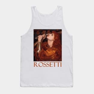 Joan of Arc by Dante Gabriel Rossetti Tank Top